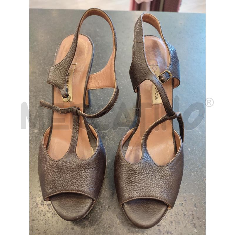 SCARPE DONNA MARRONI L'OUTRE CHOSE | Mercatino dell'Usato Roma montemario 2