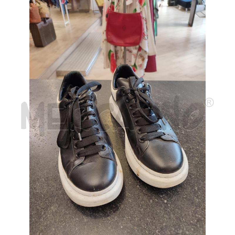 SCARPE DONNA NERE ALEXANDER MCQUEEN | Mercatino dell'Usato Roma montemario 1