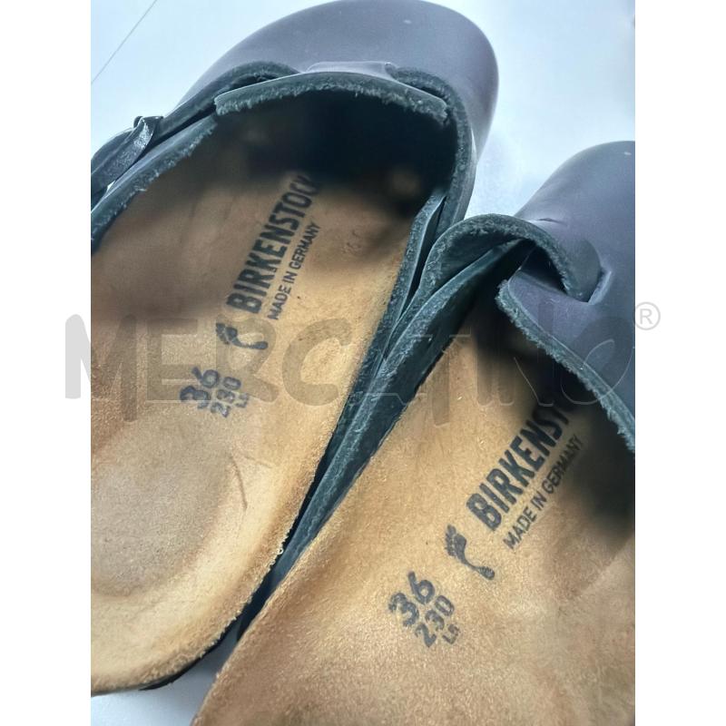 SCARPE DONNA NERE BIRKENSTOCK BOSTON | Mercatino dell'Usato Roma montemario 3