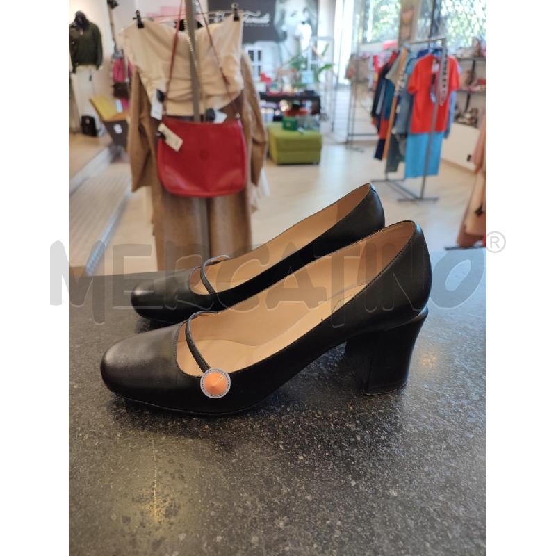 SCARPE DONNA NERE FENDI BORCHIA LATERALE | Mercatino dell'Usato Roma montemario 4