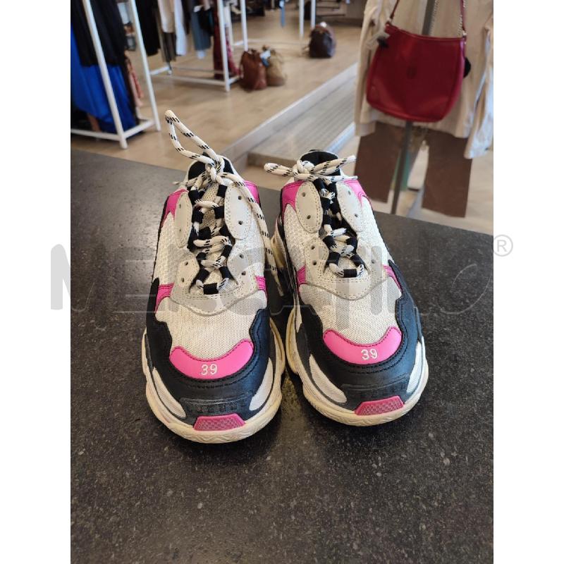 SCARPE DONNA NERE FUCSIA BALENCIAGA | Mercatino dell'Usato Roma montemario 1