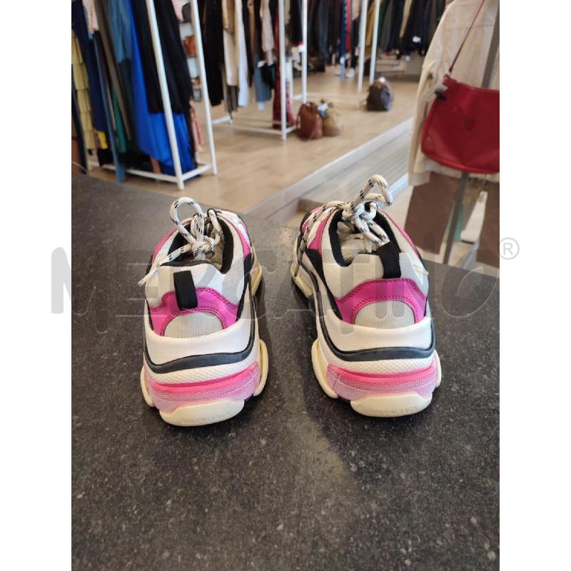 SCARPE DONNA NERE FUCSIA BALENCIAGA | Mercatino dell'Usato Roma montemario 3