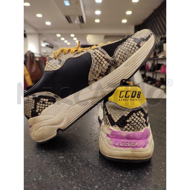 SCARPE DONNA NERE GOLDEN GOOSE RUNNING PITONATE | Mercatino dell'Usato Roma montemario 4