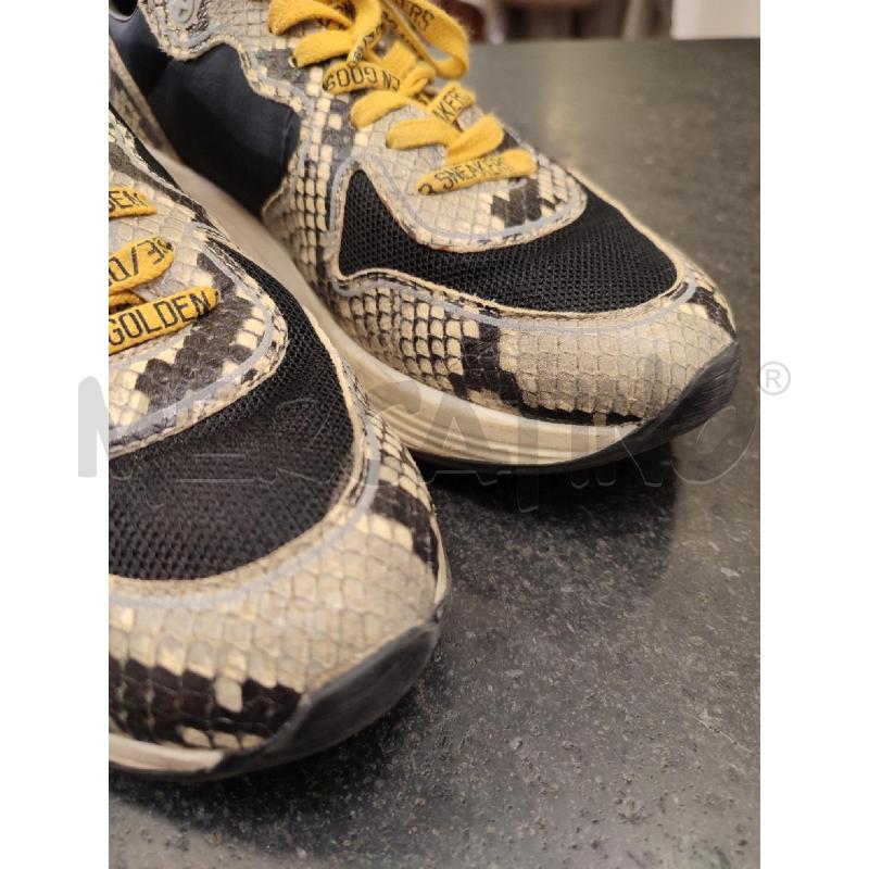 SCARPE DONNA NERE GOLDEN GOOSE RUNNING PITONATE | Mercatino dell'Usato Roma montemario 5