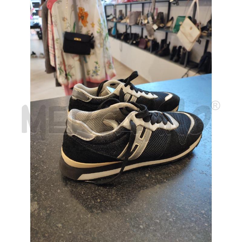 SCARPE DONNA NERE HOGAN REBEL LUREX | Mercatino dell'Usato Roma montemario 2
