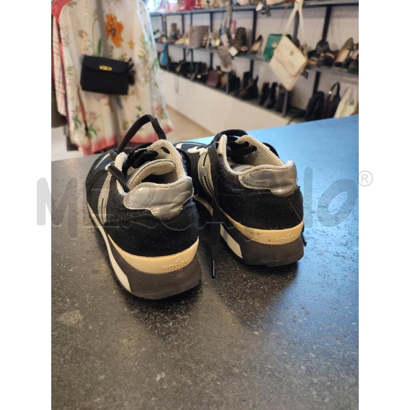 SCARPE DONNA NERE HOGAN REBEL LUREX | Mercatino dell'Usato Roma montemario 3