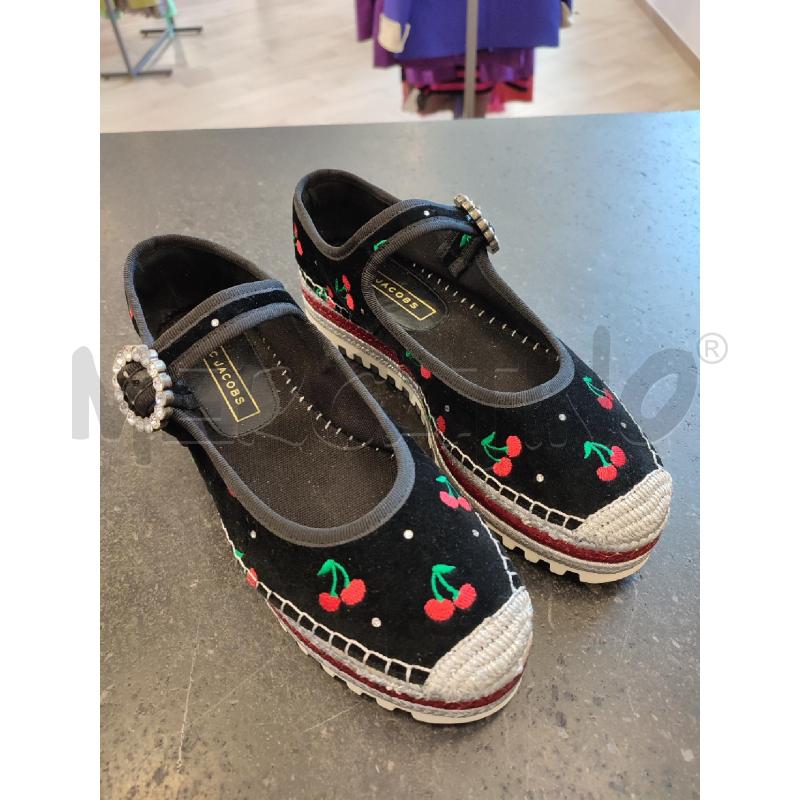SCARPE DONNA NERE MARC JACOBS CILIEGIE | Mercatino dell'Usato Roma montemario 1