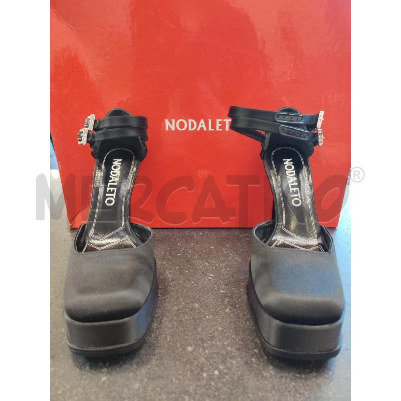 SCARPE DONNA NERE NODALETO | Mercatino dell'Usato Roma montemario 1