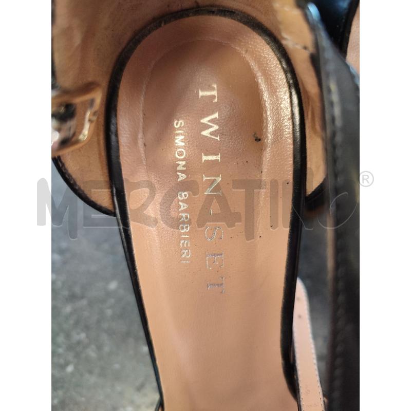 SCARPE DONNA NERE TWINSET STRASS | Mercatino dell'Usato Roma montemario 2