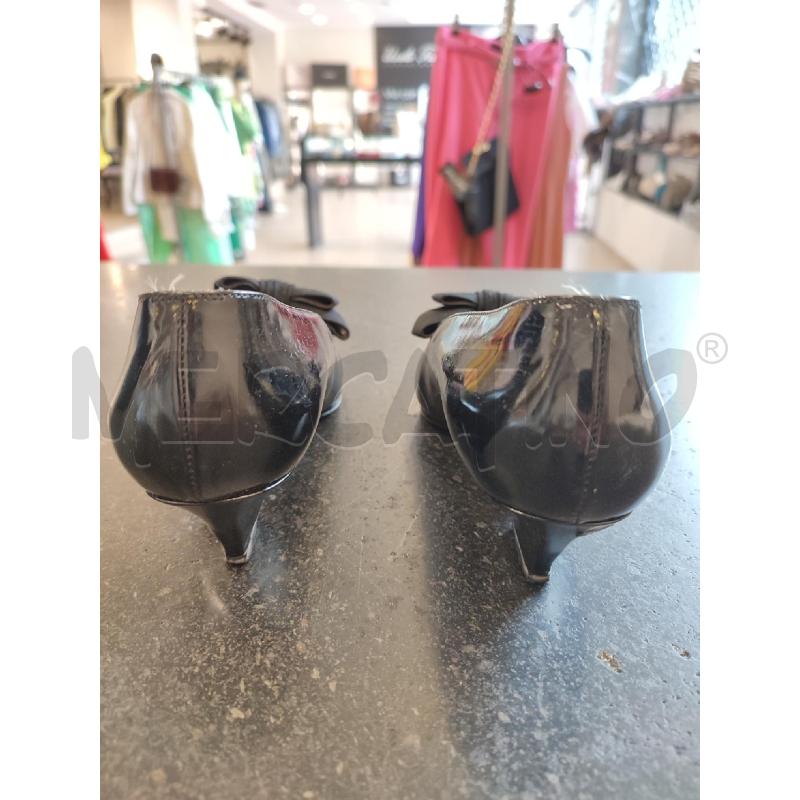 SCARPE DONNA NERE YVES SAINT LAURENT VINTAGE FIOCCO | Mercatino dell'Usato Roma montemario 2