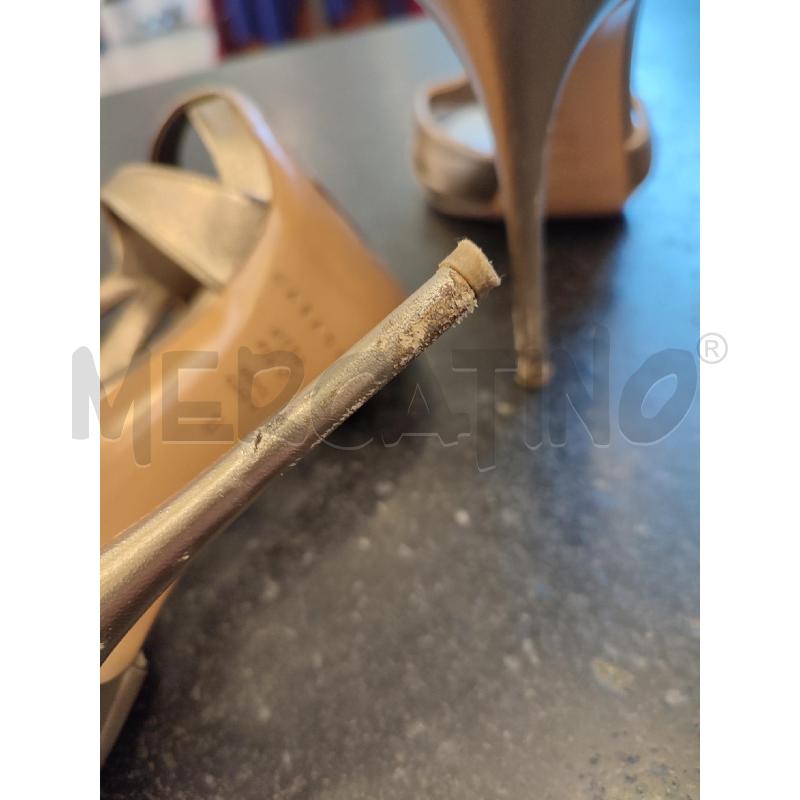 SCARPE DONNA ORO CASADEI | Mercatino dell'Usato Roma montemario 3