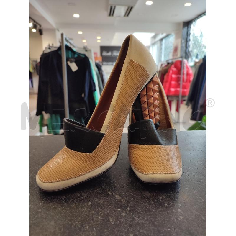 SCARPE DONNA ROSA BEIGE FENDI BORCHIE | Mercatino dell'Usato Roma montemario 3