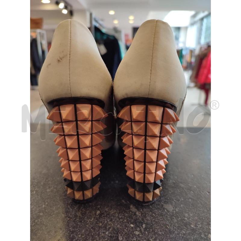 SCARPE DONNA ROSA BEIGE FENDI BORCHIE | Mercatino dell'Usato Roma montemario 4