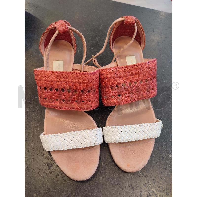 SCARPE DONNA ROSA L'OUTRE CHOSE INTRECCIATE | Mercatino dell'Usato Roma montemario 1