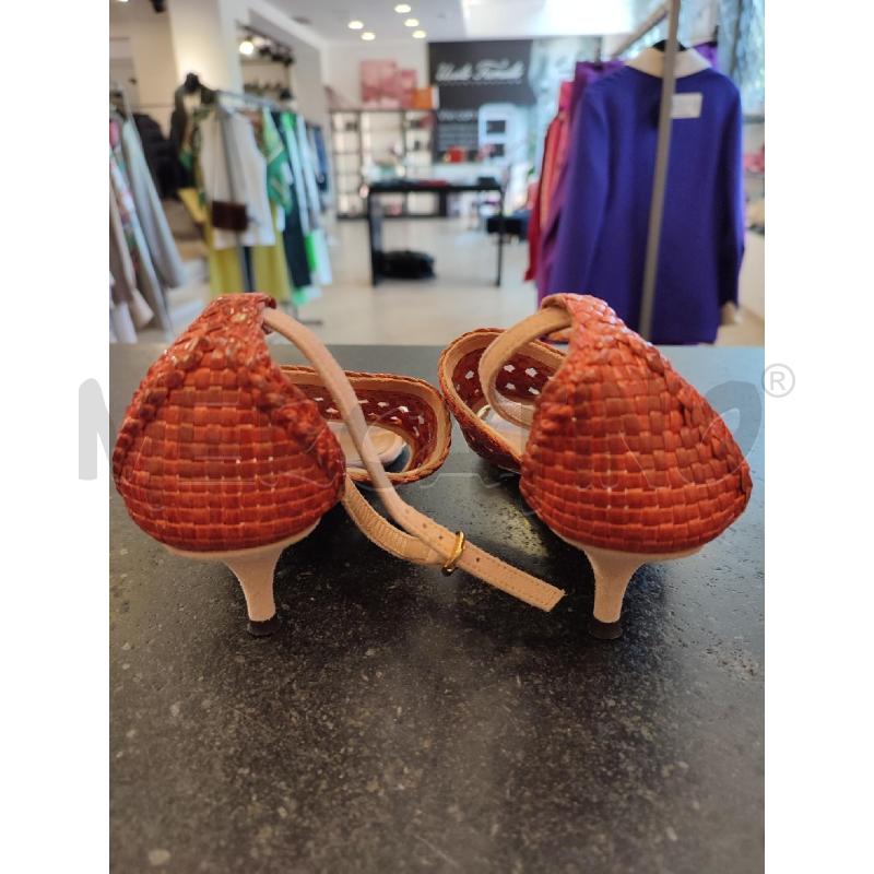 SCARPE DONNA ROSA L'OUTRE CHOSE INTRECCIATE | Mercatino dell'Usato Roma montemario 2