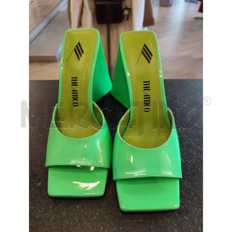 SCARPE DONNA VERDE THE ATTICO SPUNTATE | Mercatino dell'Usato Roma montemario 2