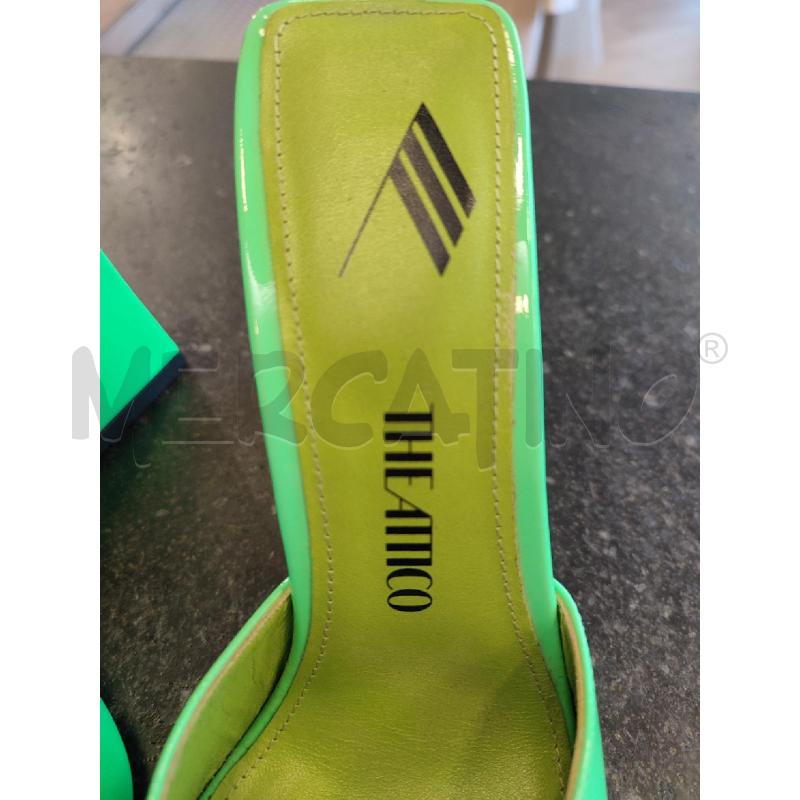 SCARPE DONNA VERDE THE ATTICO SPUNTATE | Mercatino dell'Usato Roma montemario 4