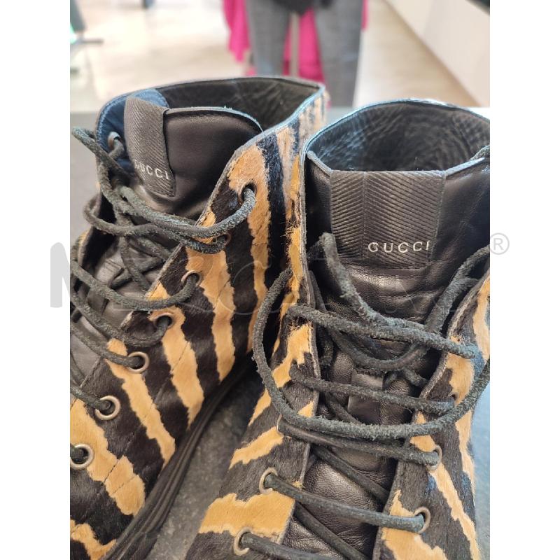 SCARPE UOMO BEIGE NERE GUCCI | Mercatino dell'Usato Roma montemario 2