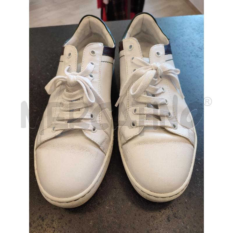 SCARPE UOMO BIANCHE ETRO PELLE | Mercatino dell'Usato Roma montemario 3