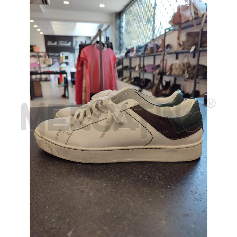 SCARPE UOMO BIANCHE ETRO PELLE | Mercatino dell'Usato Roma montemario 4