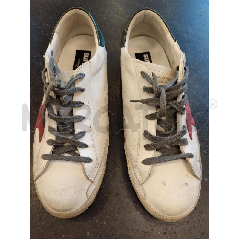 SCARPE UOMO BIANCHE GOLDEN GOOSE | Mercatino dell'Usato Roma montemario 2
