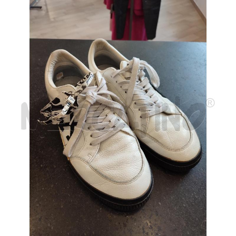 SCARPE UOMO BIANCHE OFF WHITE | Mercatino dell'Usato Roma montemario 1