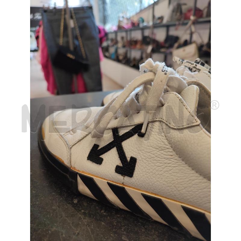 SCARPE UOMO BIANCHE OFF WHITE | Mercatino dell'Usato Roma montemario 4