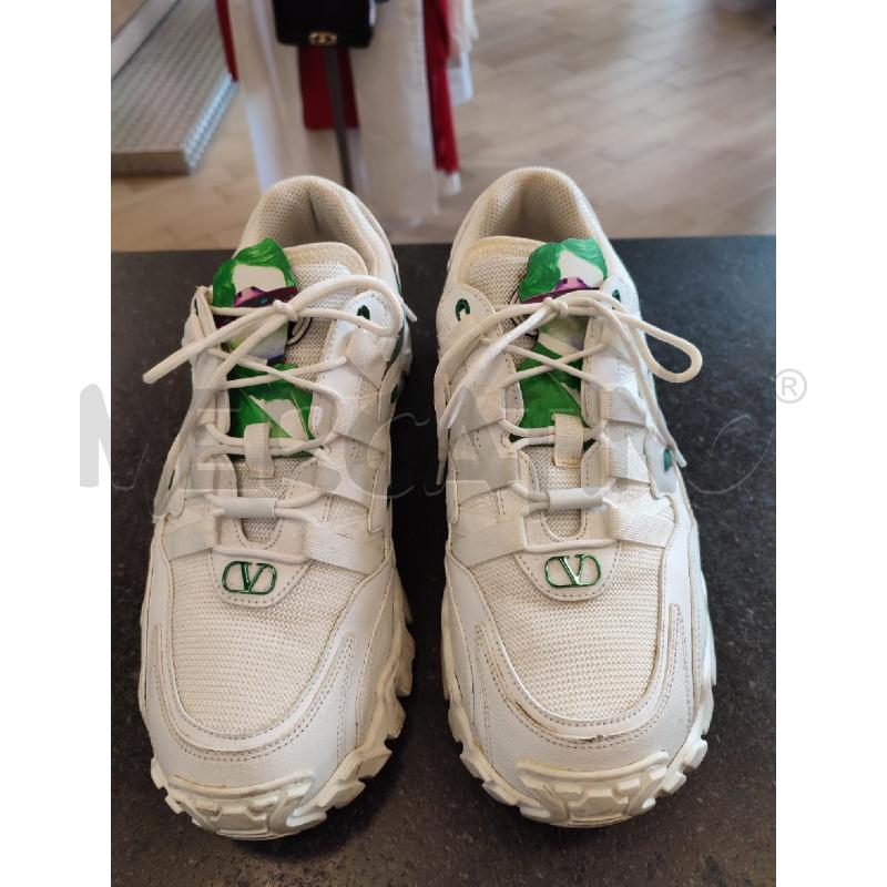 SCARPE UOMO BIANCHE VALENTINO VERDI | Mercatino dell'Usato Roma montemario 2