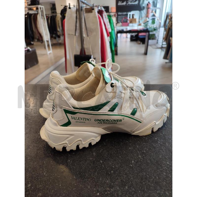 SCARPE UOMO BIANCHE VALENTINO VERDI | Mercatino dell'Usato Roma montemario 5