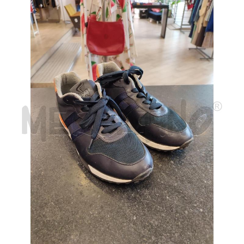 SCARPE UOMO BLU HOGAN | Mercatino dell'Usato Roma montemario 1
