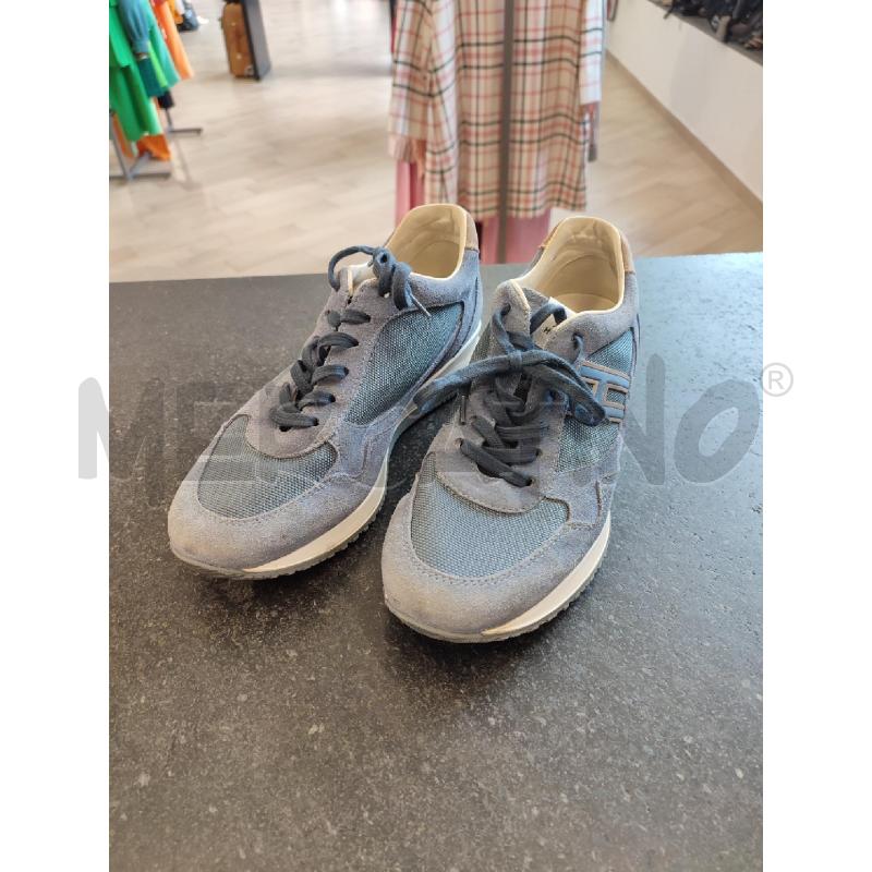 SCARPE UOMO CELESTI HOGAN BEIGE | Mercatino dell'Usato Roma montemario 1