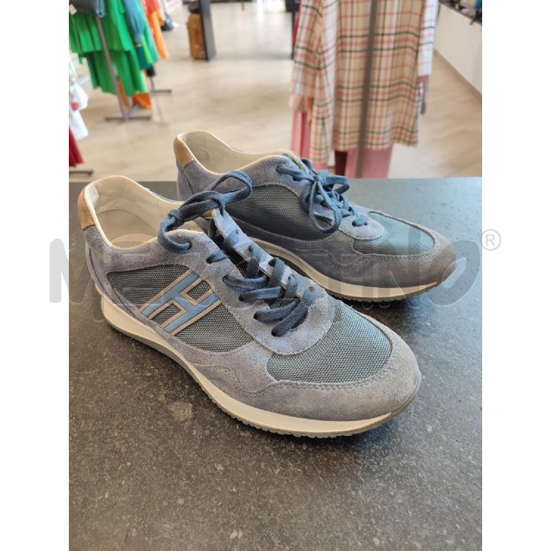 SCARPE UOMO CELESTI HOGAN BEIGE | Mercatino dell'Usato Roma montemario 4