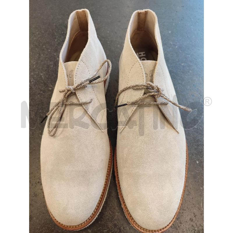 SCARPE UOMO GRIGIE HOGAN SCAMOSCIATE POLACCHINE | Mercatino dell'Usato Roma montemario 4