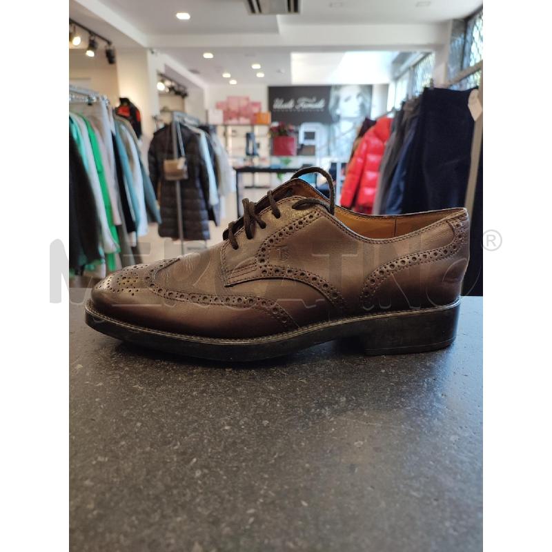 SCARPE UOMO MARRONI TOD'S DERBY | Mercatino dell'Usato Roma montemario 1