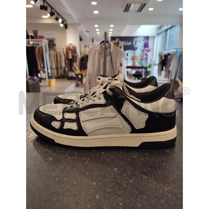SCARPE UOMO NERE BIANCHE AMIRI SKEL TOP LOW | Mercatino dell'Usato Roma montemario 3