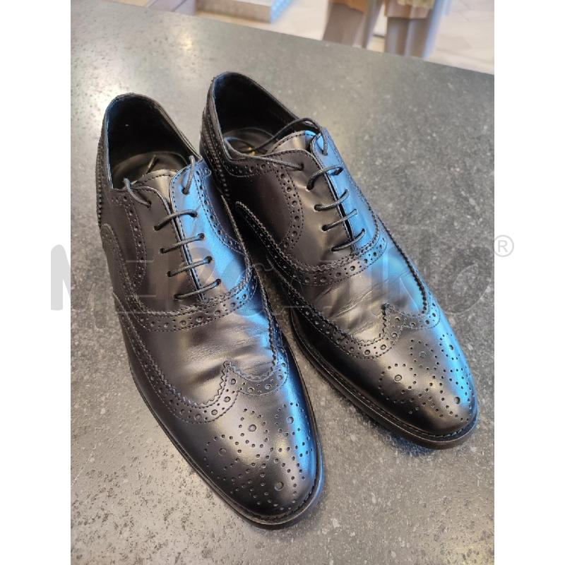 SCARPE UOMO NERE BOGGI PUNTINATE | Mercatino dell'Usato Roma montemario 1