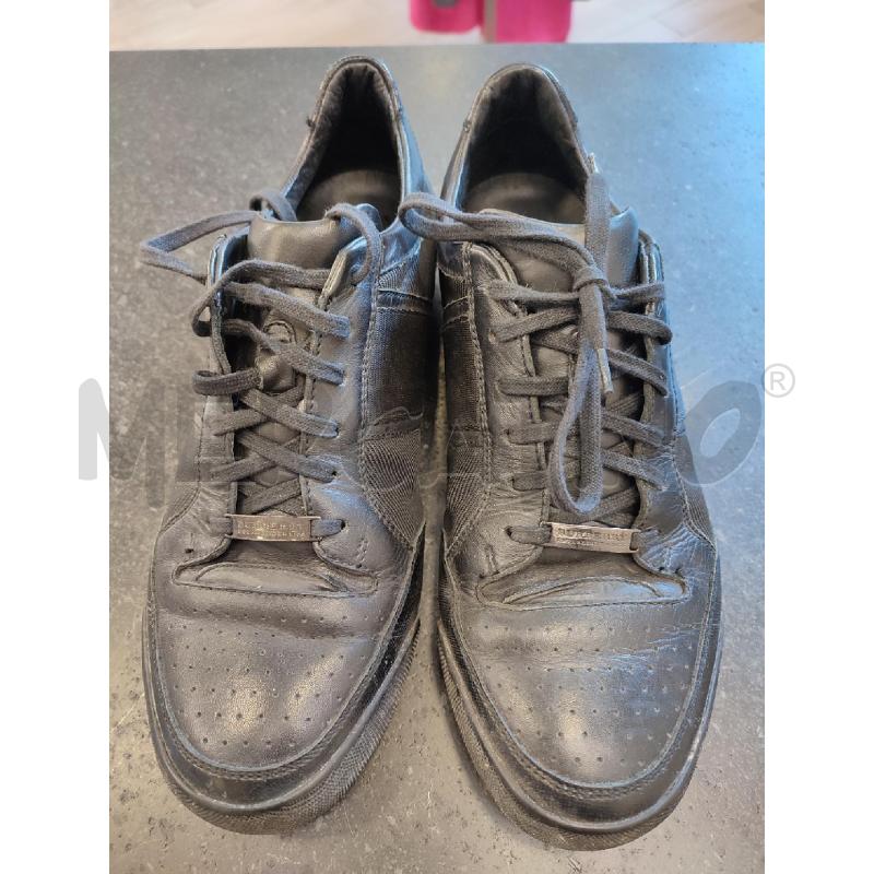 SCARPE UOMO NERE BURBERRY | Mercatino dell'Usato Roma montemario 1