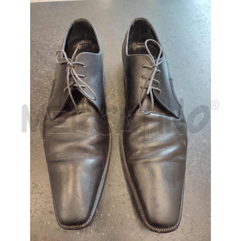 SCARPE UOMO NERE DOLCE E GABBANA PUNTA QUADRATA | Mercatino dell'Usato Roma montemario 1