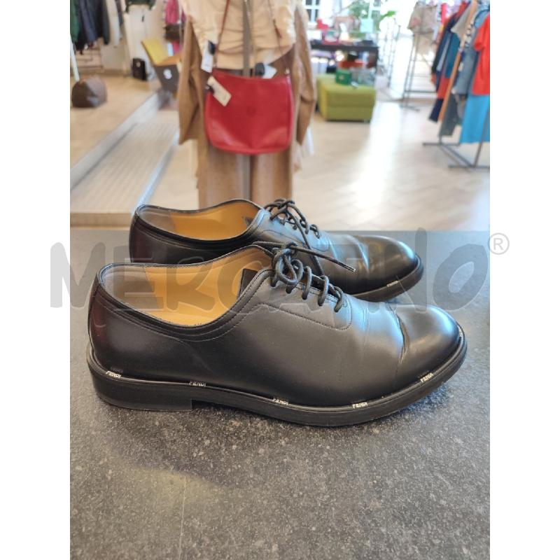 SCARPE UOMO NERE FENDI ELEGANTI | Mercatino dell'Usato Roma montemario 2