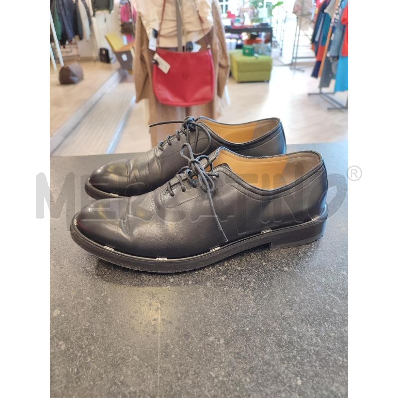 SCARPE UOMO NERE FENDI ELEGANTI | Mercatino dell'Usato Roma montemario 4