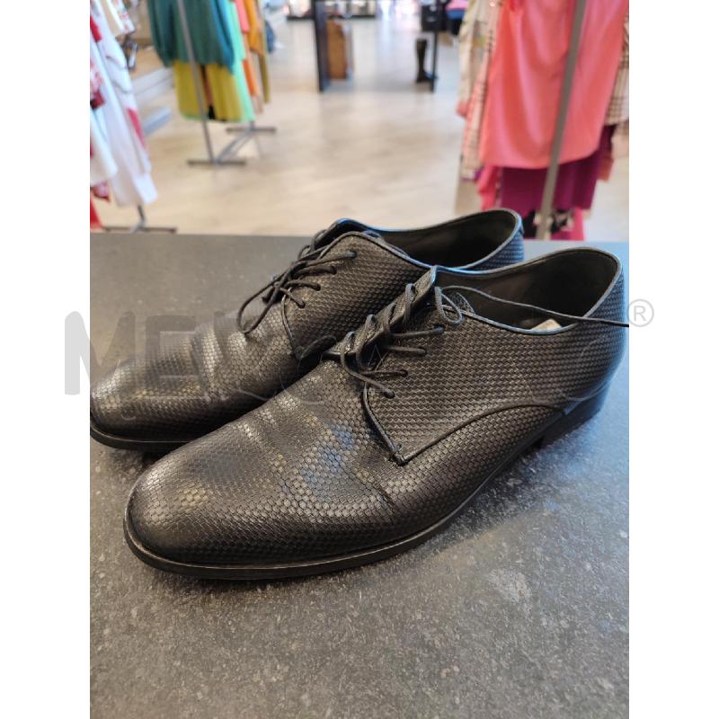 SCARPE UOMO NERE GIORGIO ARMANI QUADRATINI | Mercatino dell'Usato Roma montemario 2