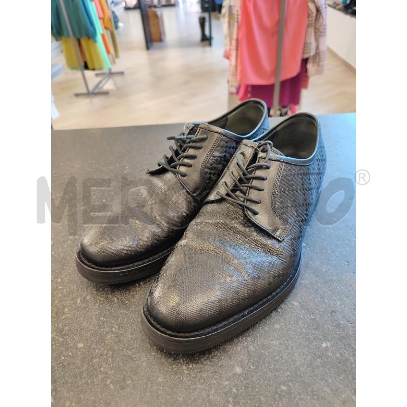 SCARPE UOMO NERE GUCCI QUADRATINI | Mercatino dell'Usato Roma montemario 1