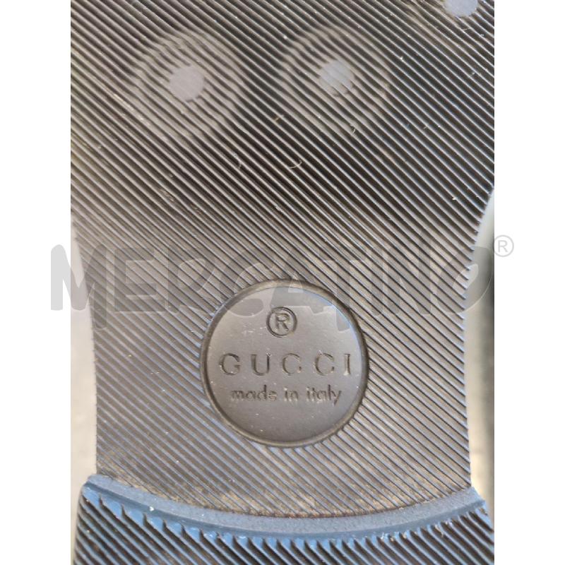 SCARPE UOMO NERE GUCCI QUADRATINI | Mercatino dell'Usato Roma montemario 5
