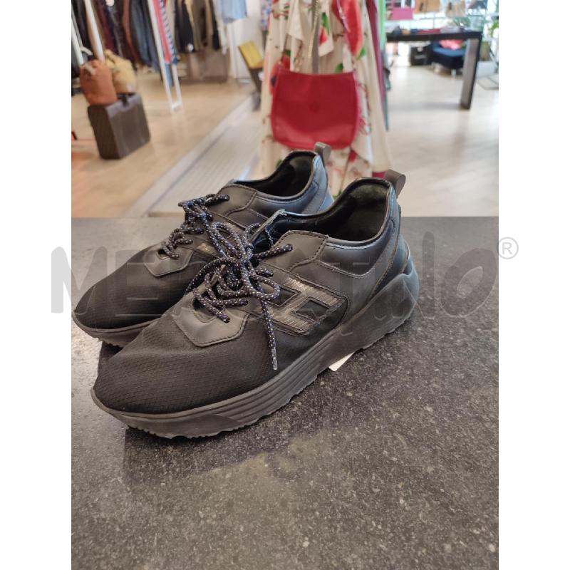 SCARPE UOMO NERE HOGAN | Mercatino dell'Usato Roma montemario 4