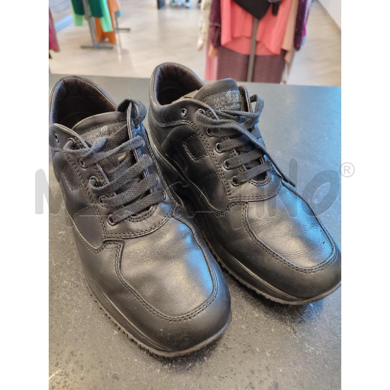 SCARPE UOMO NERE HOGAN INTERACTIVE | Mercatino dell'Usato Roma montemario 2