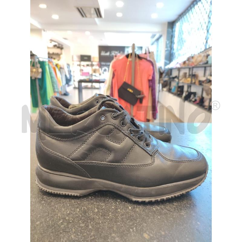 SCARPE UOMO NERE HOGAN INTERACTIVE | Mercatino dell'Usato Roma montemario 3