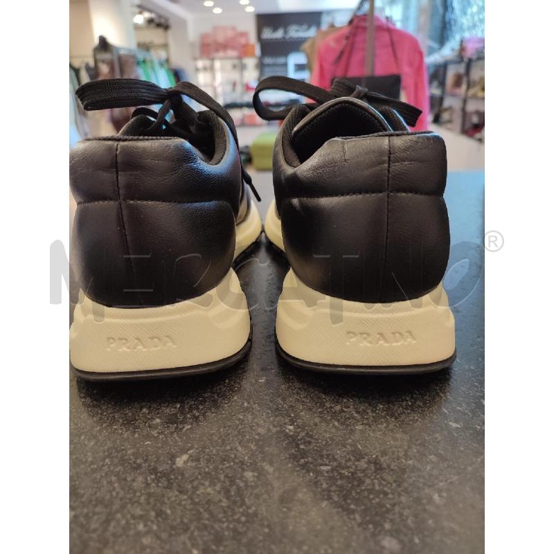 SCARPE UOMO NERE PRADA PARA BIANCA  | Mercatino dell'Usato Roma montemario 3