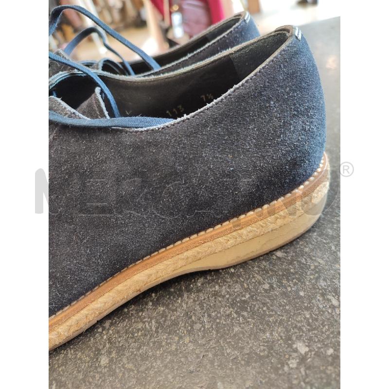 SCARPE UOMO PRADA BLU SCAMOSCIATE PARA PAGLIA | Mercatino dell'Usato Roma montemario 2