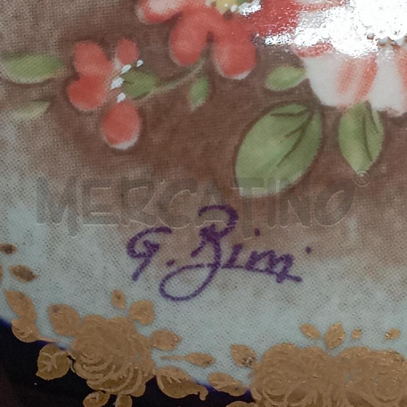 SCATOLA PORC OVALE FIORI T.LIMOGES  | Mercatino dell'Usato Roma montemario 5