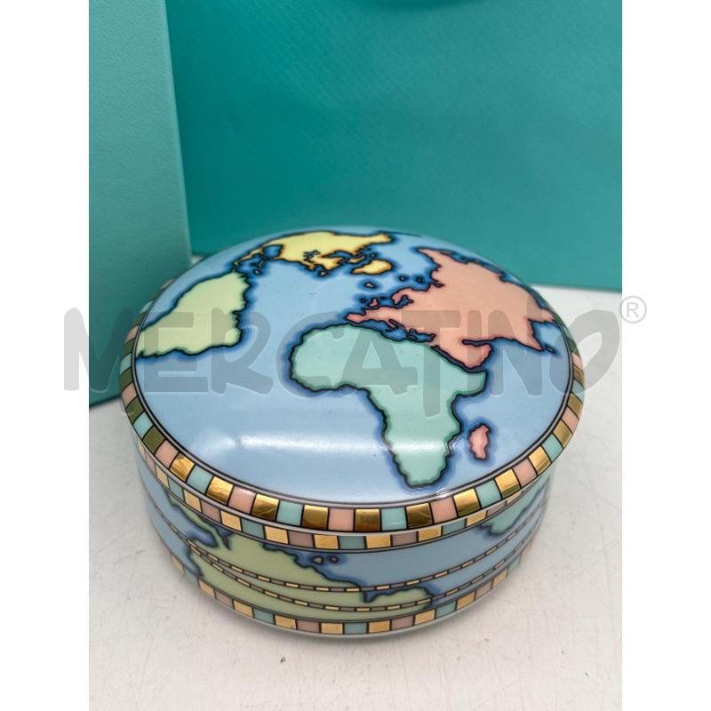 SCATOLA PORC TIFFANY TAUCK WORLD + SCAT | Mercatino dell'Usato Roma montemario 2